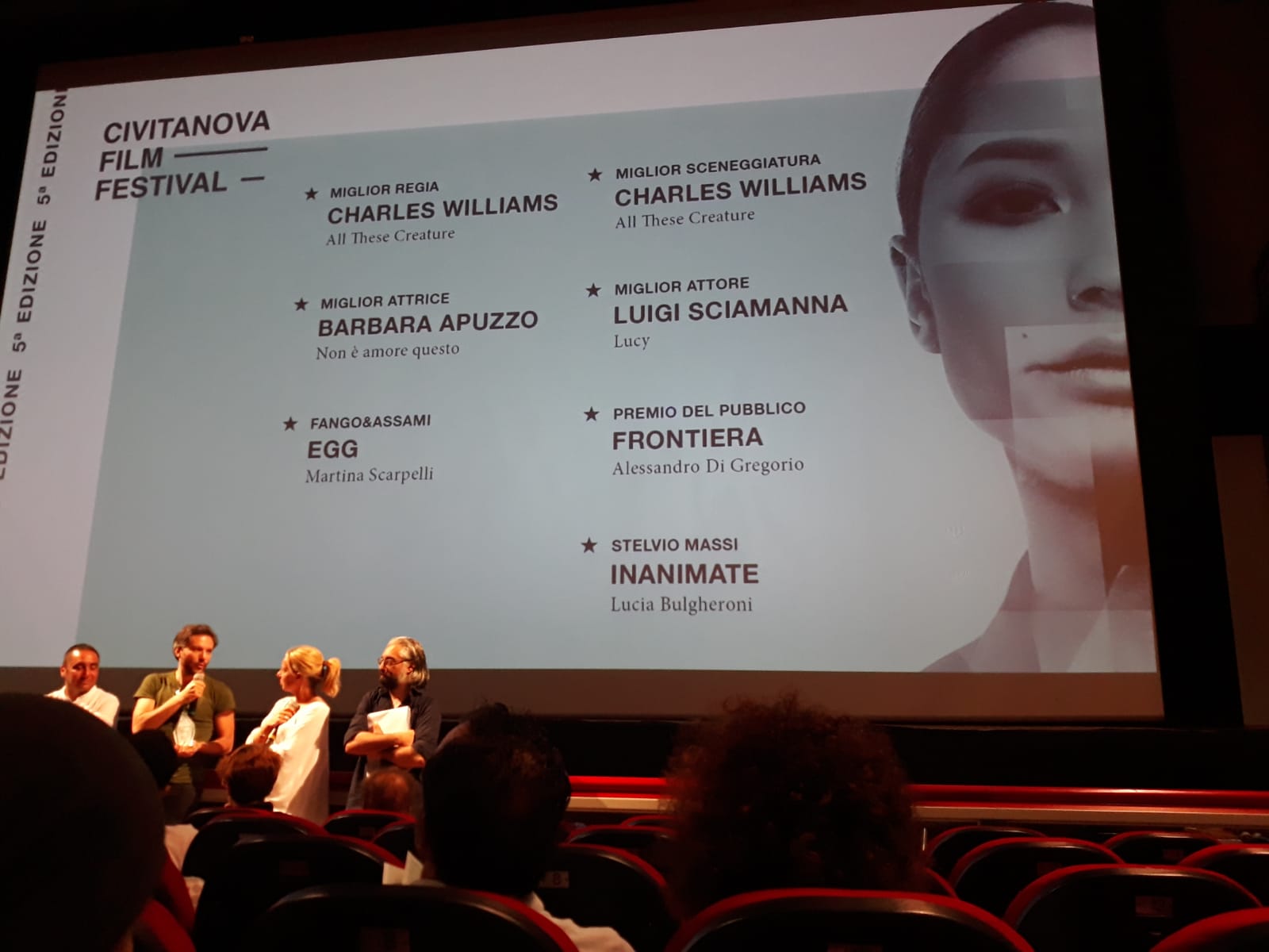 CFF, Tutti i vincitori della V edizione del Civitanova Film Festival