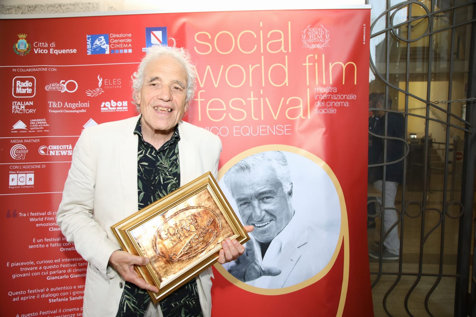 SWFF2019 – Abel Ferrara al gran gala di premiazione del Social World Film Festival