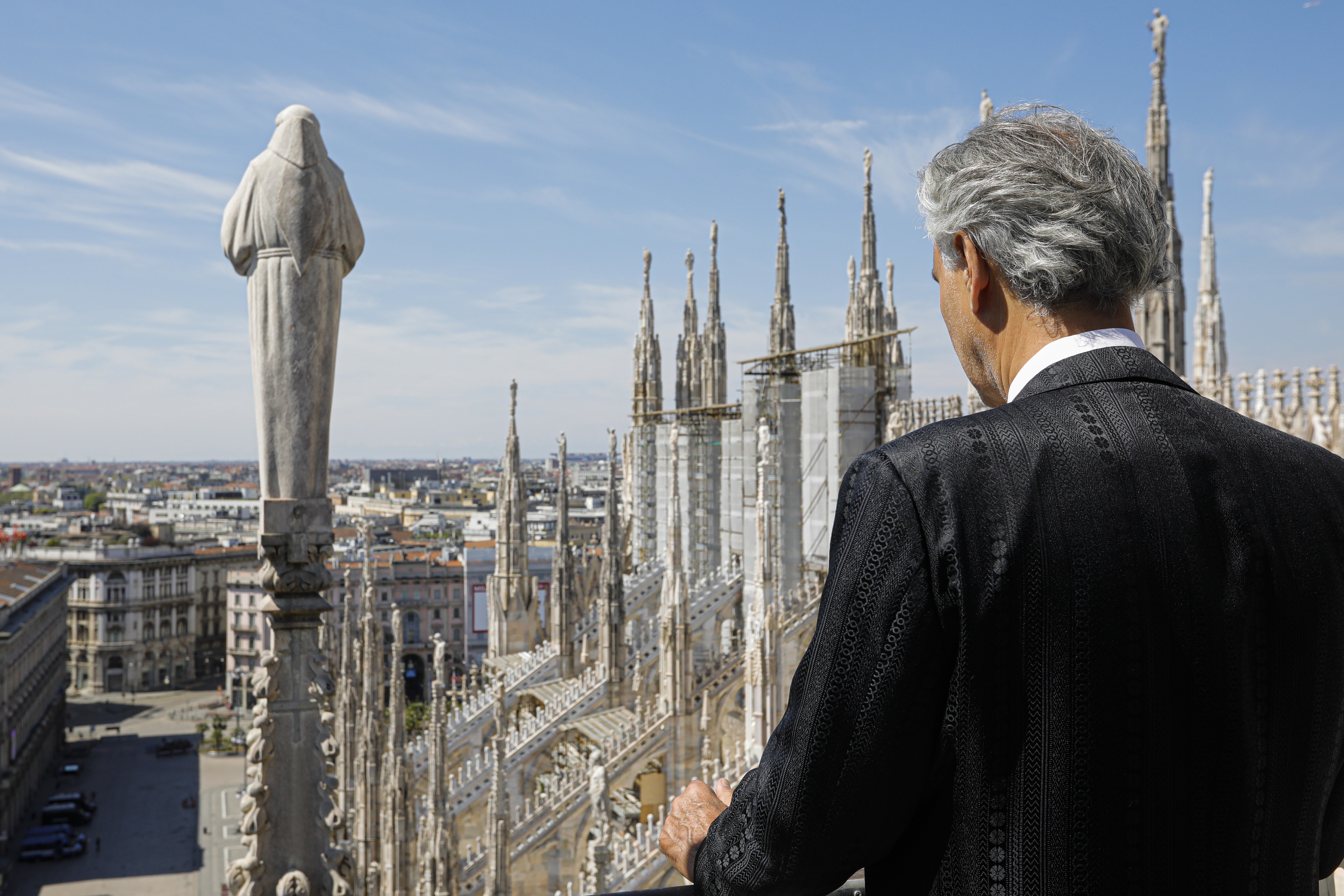 Bocelli in Duomo: “CUSTODIRO’ L’EMOZIONE DI QUESTA ESPERIENZA”