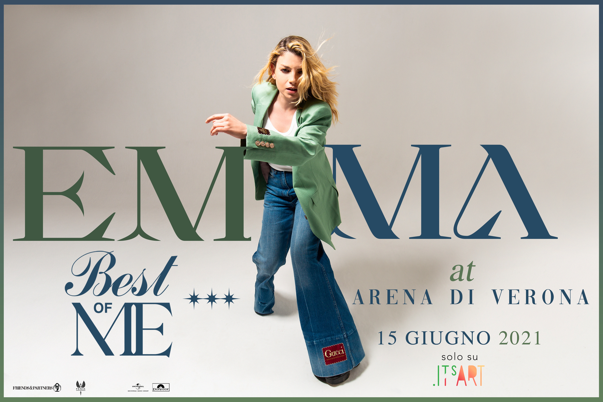 Emma Marrone in “Best of me at Arena di Verona”_un evento digital fruibile gratuitamente su Its’Art dal 15 giugno