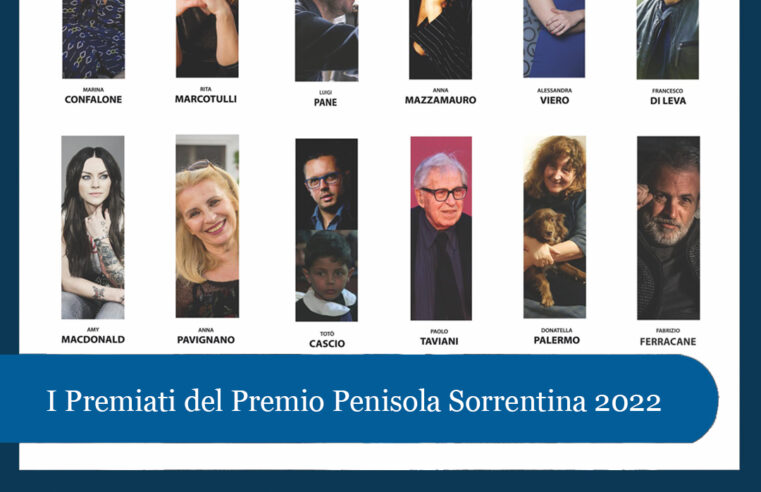 Premio Penisola Sorrentina: riconoscimenti a Di Leva, Cascio, Confalone e Mazzamauro.
