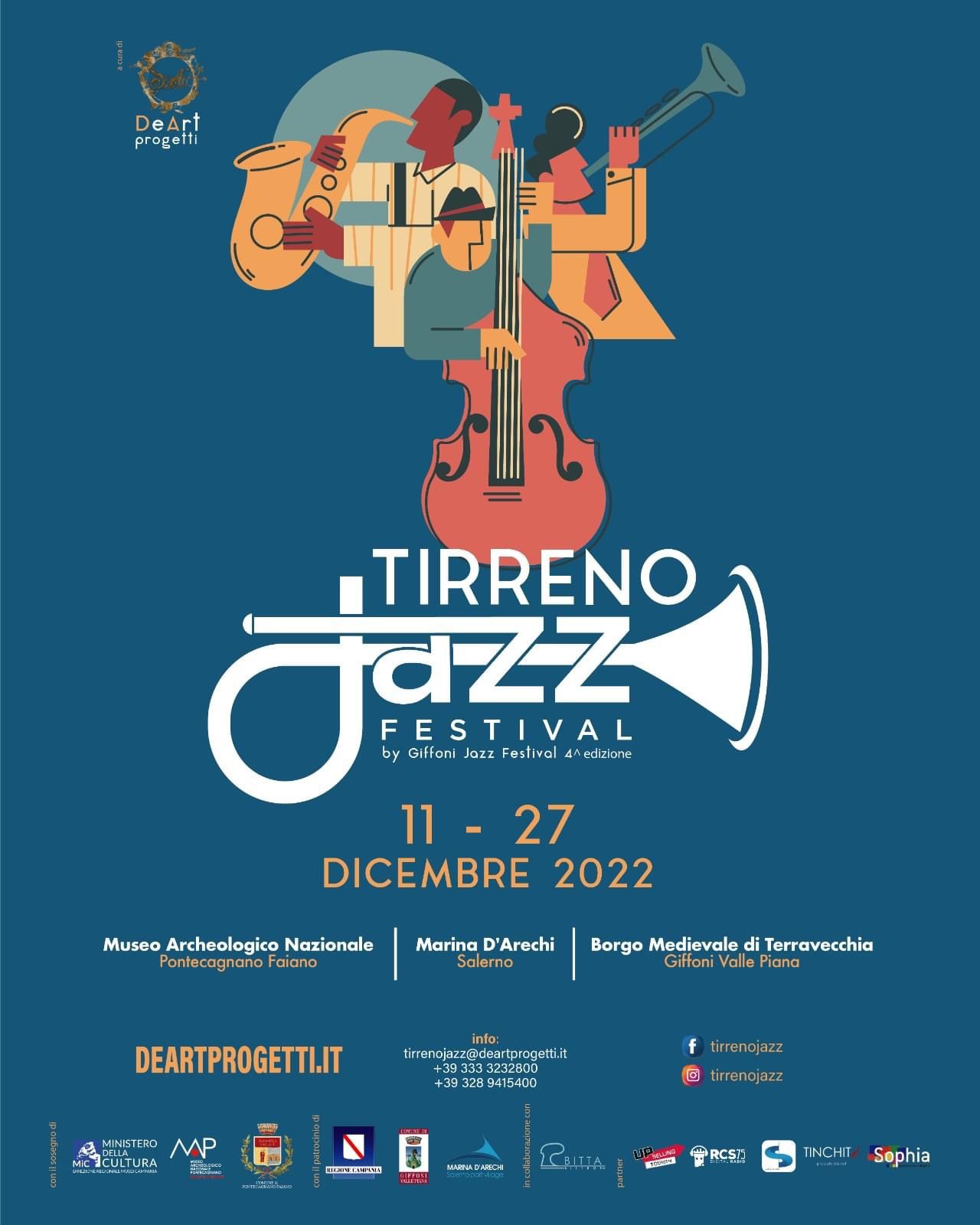 Tirreno Jazz 2022 – il via alla Quarta Edizione By Giffoni Jazz Festival
