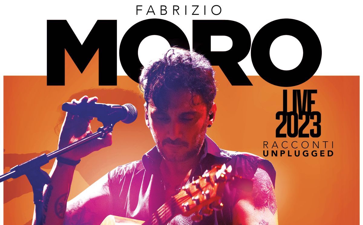 FABRIZIO MORO: da lunedì 20 marzo al via il tour “LIVE 2023 – RACCONTI UNPLUGGED”, un viaggio in musica tra le più belle canzoni del suo repertorio per l’occasione riarrangiate e rivisitate.